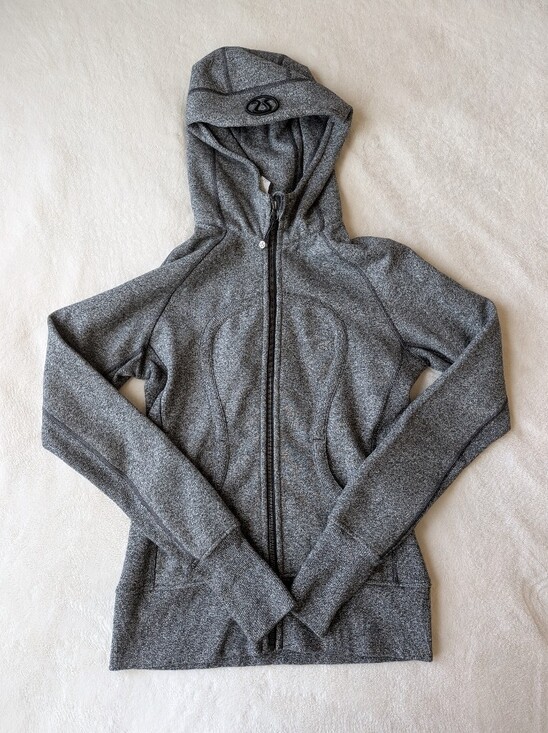 lululemon athletica Sweaters - lululemon Dark Grey zip up scuba